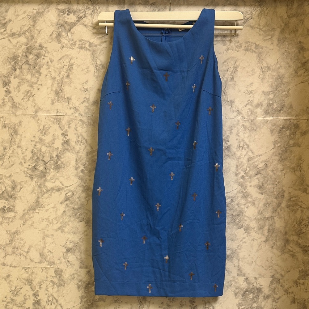 Mustard Seed Royal Blue Mini Dress